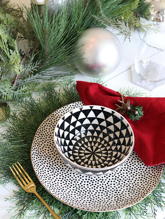 Red, Black, and Silver Christmas Home Decor Ideas - Life of Alley